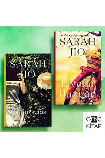Epsilon Yayınevi Sarah Jıo 2 Kitap Set Gündüz Sefası - Elveda Haziran Yeni Ya...