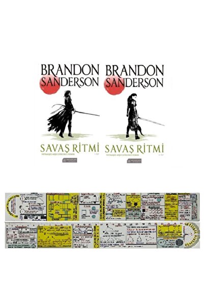 Alfa Yayınları Fırtınaışığı Arşivi Dördüncü Roman Savaş Ritmi 1&2. Ciltler Se...