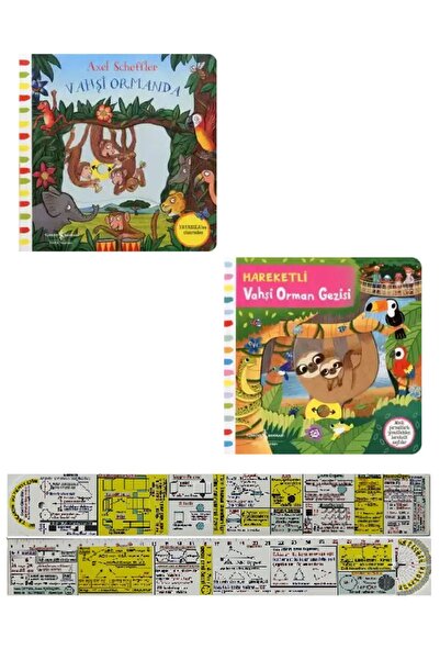 TÜRKİYE İŞ BANKASI KÜLTÜR YAYINLARI Hareketli Vahşi Ormanda + Vahşi Orman Gez...