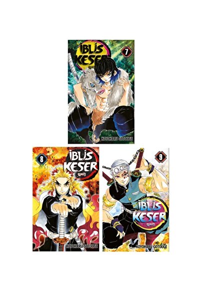 Gerekli Şeyler Yayıncılık Iblis Keser 7-8-9. Ciltler Manga Seti