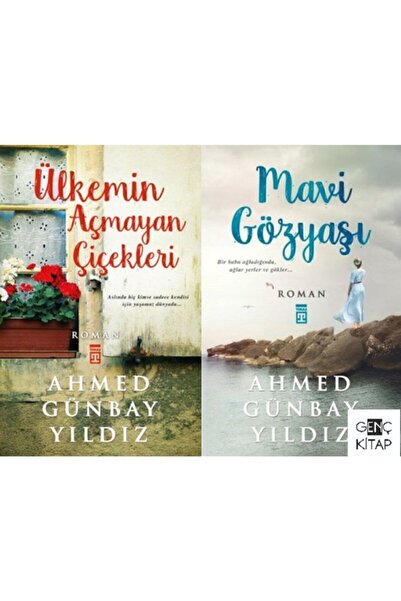 Timaş Yayınları Ahmed Günbay Yıldız 2 Kitap Set Ülkemin Açmayan Çiçekleri Mav...
