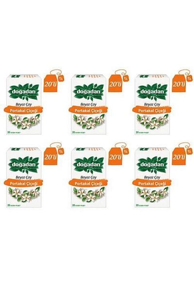 Doğadan White Tea Orange Flower 6 Pieces