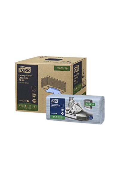 TORK قماش تنظيف نظام W4 - الأوساخ الثقيلة، 4 قطع، × 105 قطعة.(530279)