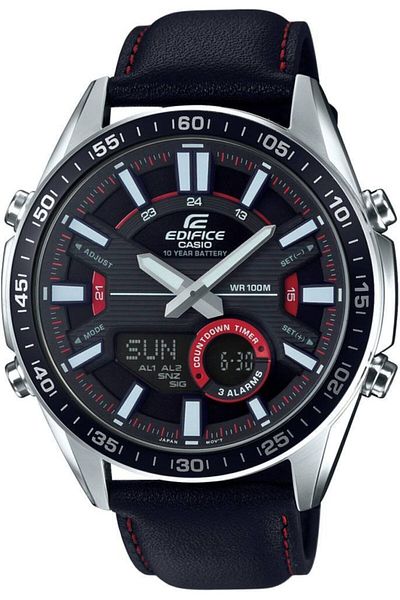 Casio ساعة يد إيديفيس EFV-C100L-1AVDF للرجال