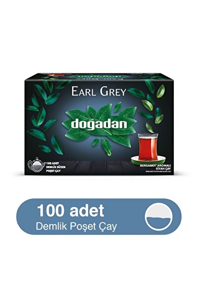 Doğadan Earl Grey Demlik Poşet Çay 100'lü 320 G