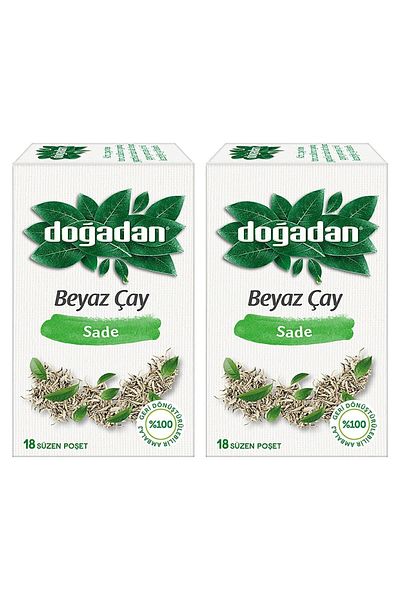 Doğadan White Tea 18 Cup Sachet x2