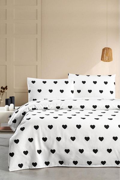 Mulberry Hamlet Single Elastic Pique Bedspread - 170x230