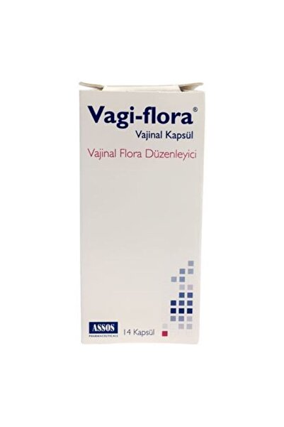Assos Vagi Flora Vajinal Flora Için 14 Kapsül