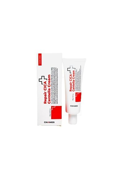 Chamos Cica Centella Repair Cream - 50g Repairing and Calming Cream