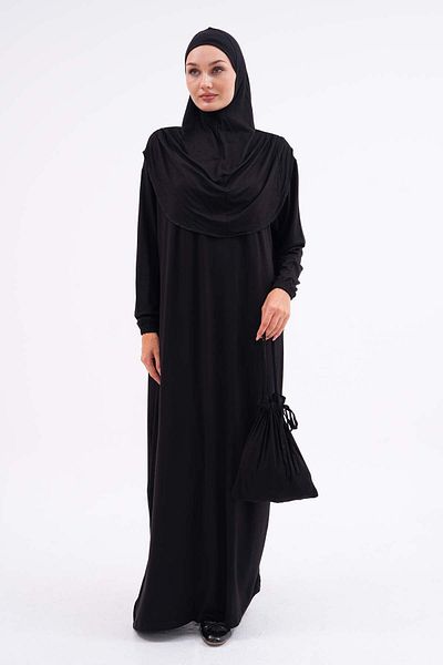medipek 100% Viscose Cotton - Bag Prayer Hijab Dress, Elastic Wrists