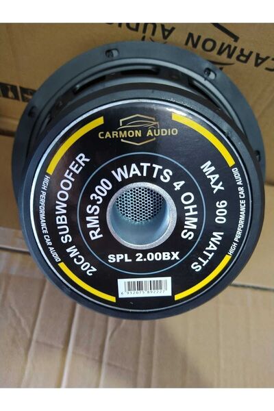 Genel Markalar CARMON SPL-2.00BX Oto Bass 20cm 900 Watt 1 Adet