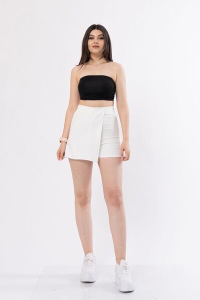 MissVina Σορτς φούστα με ελαστική μέση και ελαστικό ύφασμα εσωτερικά στρώματα...