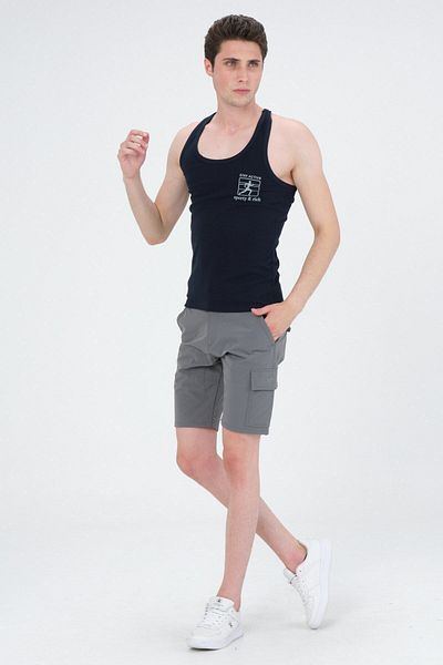 Rich Men's Swimmer Cut Sports Tank Running Athlete Tank Top