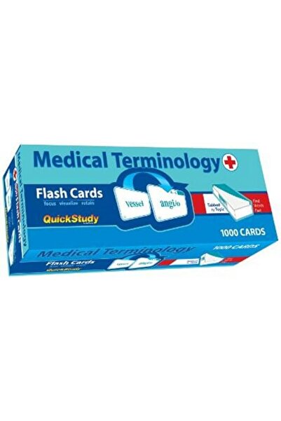 BarCharts بطاقات تعليمية للمصطلحات الطبية 1000 بطاقة