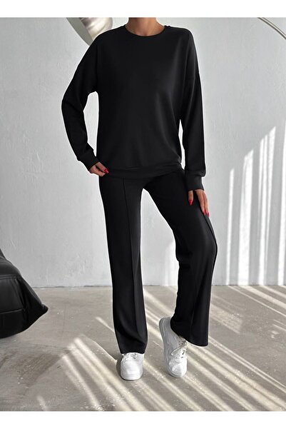 SUYA US WEAR Set pantaloni și hanorace din țesătură modal