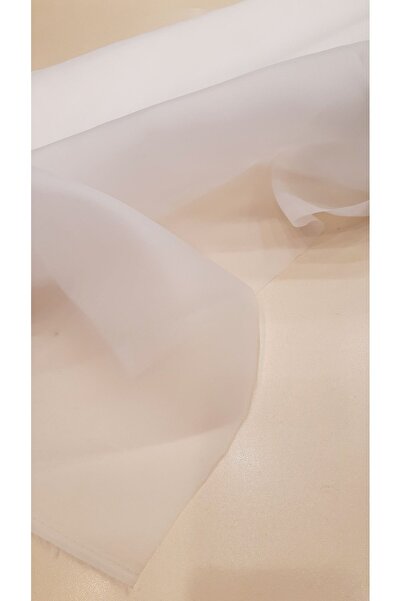 Safir Kumaş Gelinlik Ve Nikah Kıyafeti Için Karolin Kumaş (1.40×3METRE)