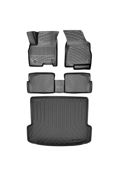 Rizline Volkswagen Yeni Tiguan 2024 Sonrası Araca Özel Paspas Ve Üst Kademe B...