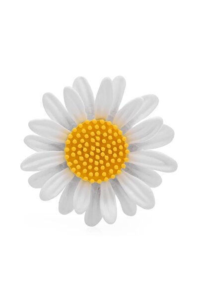 HEMA Beyaz Papatya Broş