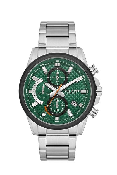 Tom Jones TJ.3.10012-3 Çelik Kordonlu Erkek Kol Saati 2 Yıl Garantili ABS-TJ0039