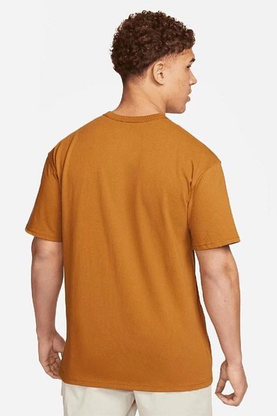 Nike Premium Essential Sust Unisex Loose Fit Tee Loose Fit Χοντρό μπλουζάκι μουστάρδα