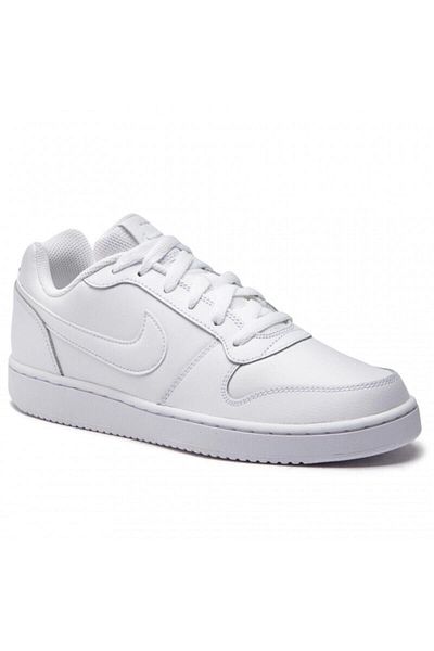Nike White Ebernon Genuine Leather Men's Sneakers