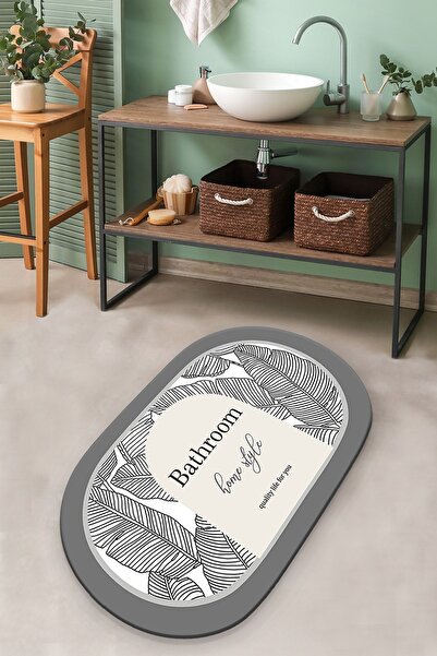 Chilai Home Earth Surface 70x120 Cm Banyo Halısı Banyo Paspası