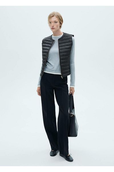 MANGO Woman Quilted Vest