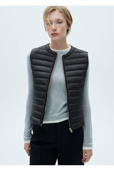 MANGO Woman Quilted Vest