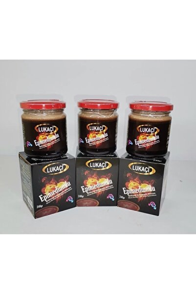 Pekmez Dünyası Lukaçi Aşk Ateşi Bitkisel Ballı Macun (15 ADET 240 GR LIK KAVA...