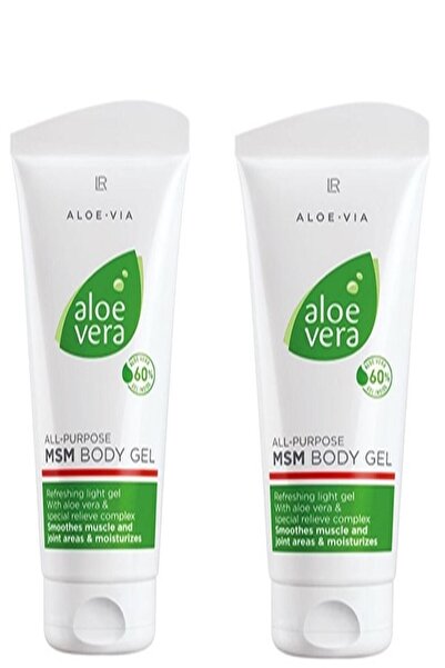 LR Aloe Vera Msm Body Vücut Jeli 200 ml 2 Adet