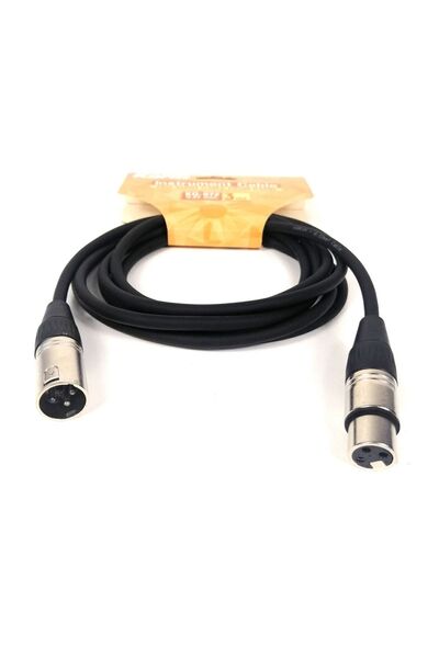 MİKROFON KABLOSU XLR 3MT %100 KALİTE