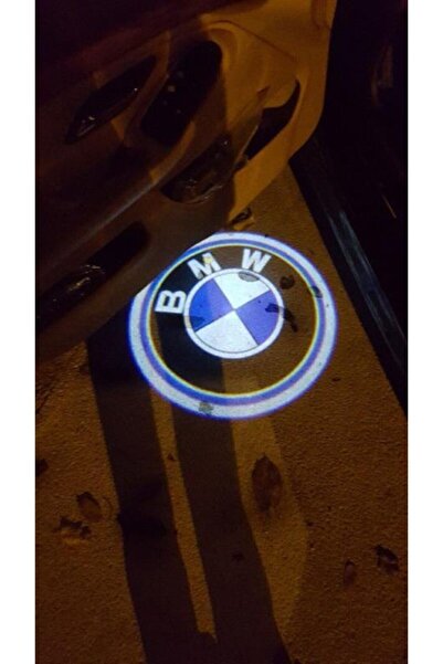 ŞENYILDIZ AKSESUAR Bmw Uyumlu Kapı Logosu Yeni Nesil Mesafe Sensörlü Pilli Mo...