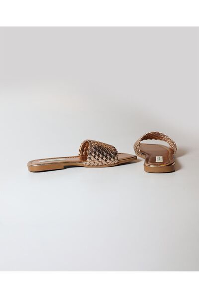 sorella Γυναικείες Μεταλλικές Παντόφλες Beach Elegance - Jasmine