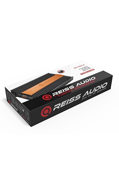 Reiss RS-4150.4 AB 4KANAL EFSANE SERİ OTO AMFİ ANFİ 4CH-4 OHM 150W-RMS -RMS 2 ohm 4CH×200W