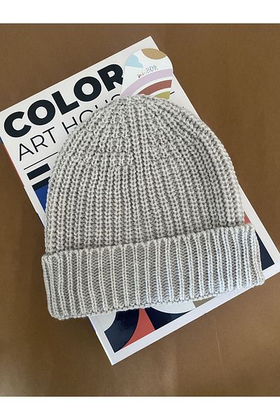 minibonclub COPY - MİNIBONCLUB CYCLANIC KNITTING BASIC BEANIE STONE COLOR