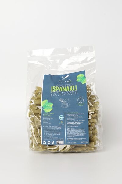 Mamma Emada Organik Ispanaklı Fettuccine