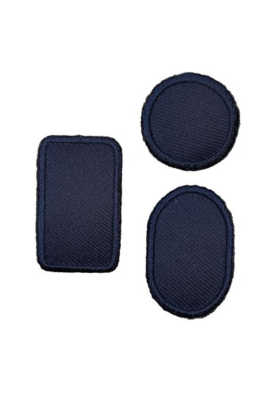 REMSATİC Ütü Ile Yapışan Arma - Patch - (KÜÇÜK) Delik Yama Set-5 Modeli Laciv...