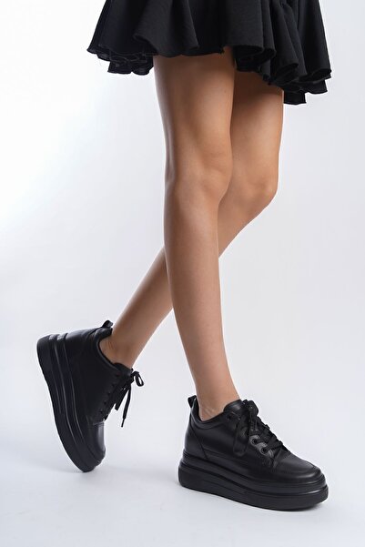 simplicity Ženske crne patike sa skrivenom petom