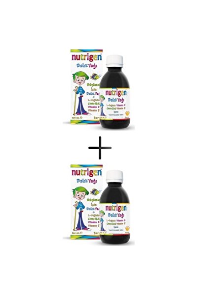 Nutrigen Balık Yağı Şurup 200 Ml*2 (2'Lİ FIRSAT PAKETİ)