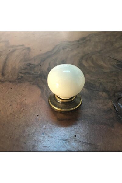 Esal Πόμολο από πορσελάνη LOOKING POLYMER (κρεμ)