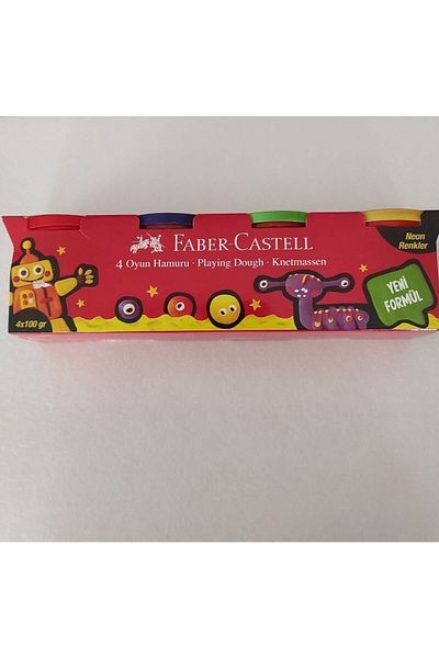Bigpoint Faber Castel 4-pack Play Dough Neon Colors