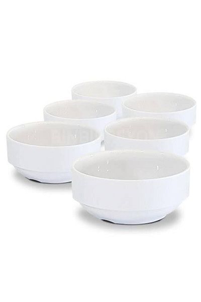 Akel 13cm Unbreakable Melamine Soup Case 6Pcs