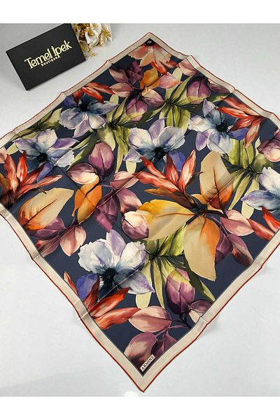 Armine Silk Scarf 2025 Winter Edition Cream Spirit