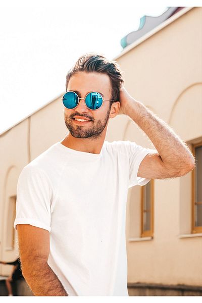 SM Satranç Medya White Unisex Plain T-Shirt