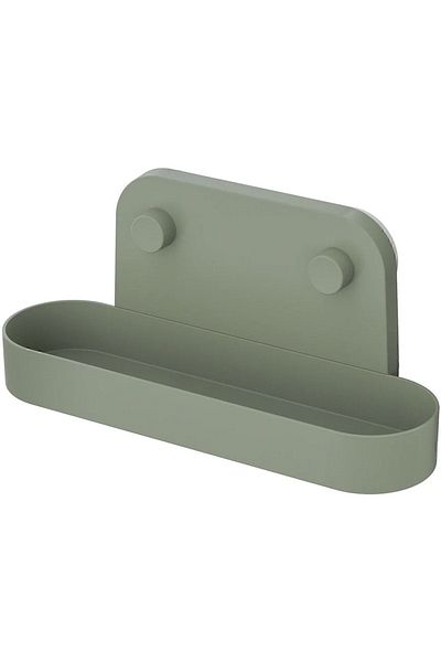 IKEA Öbonas 28x12 Cm Suction Cup Kitchen Wall Spice Rack Green