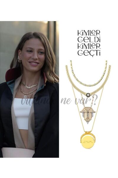 Brillo Serenay 2 li Kolye seti