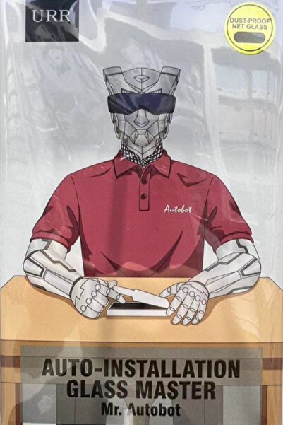 m.tk moveteck İphone 16 Pro Max Uyumlu Ekran Koruyucu Cam MAKE IT EASY Uygulama Aparatlı Gorilla Glas HD Full Glue