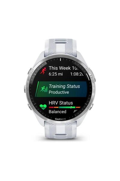 Garmin Forerunner 965 - Titanyum Beyaz Gri (GARMİN TÜRKİYE)