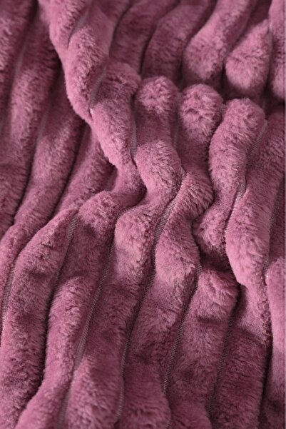 FAVORA Merinos Modern Line 2 Piece Single Blanket Set - Purple