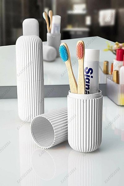 Lova Multi Purpose Organizer with Smart Storage Container 1Pc for Toothbrush Travel